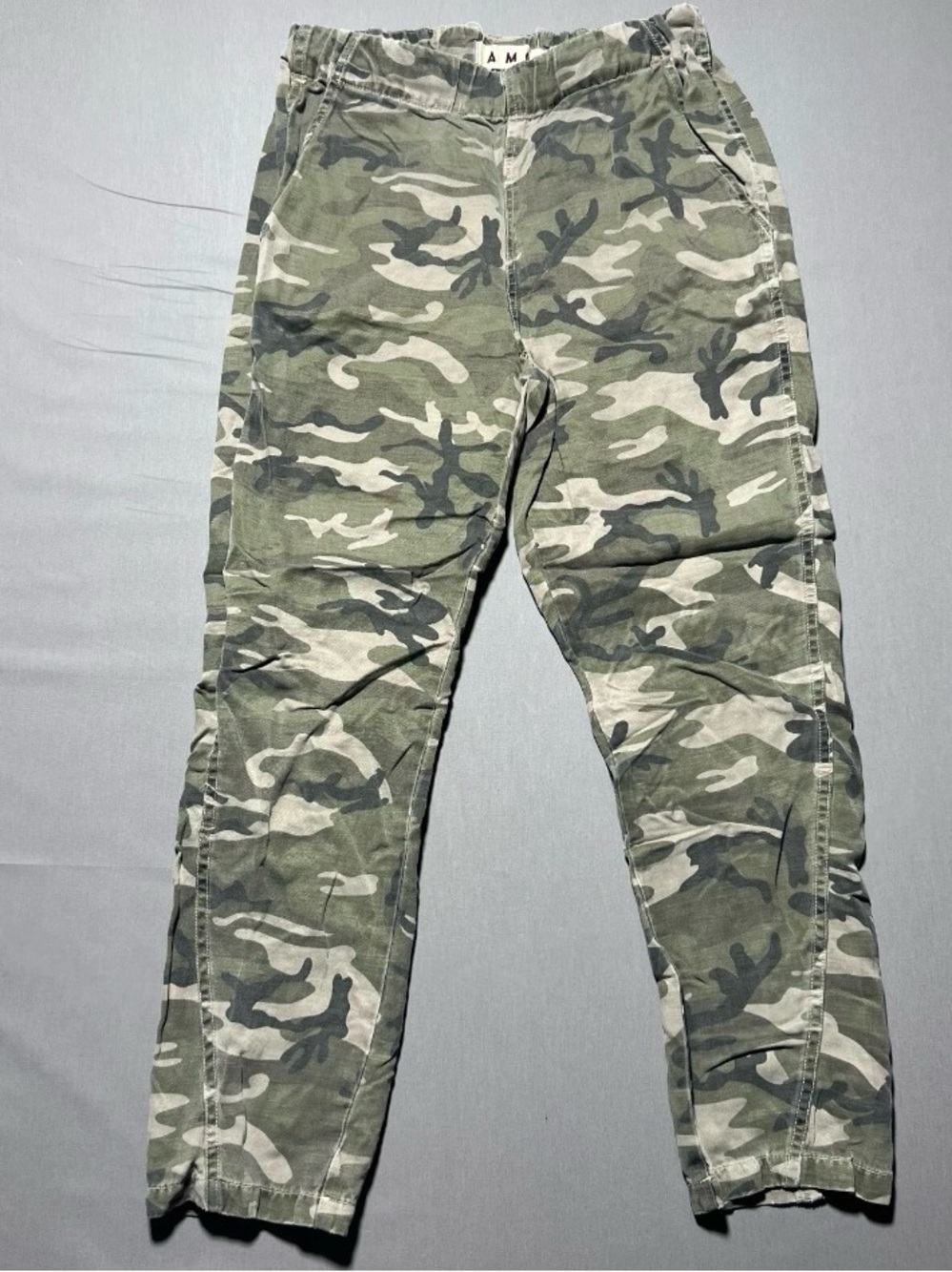AMO Camouflage Cargo Pants - S